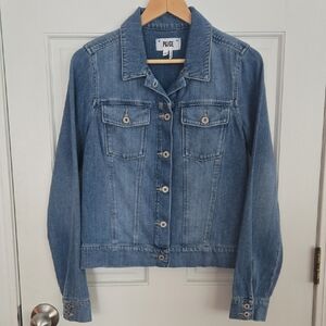 PAIGE Soft Denim Jacket Sz XS EUC